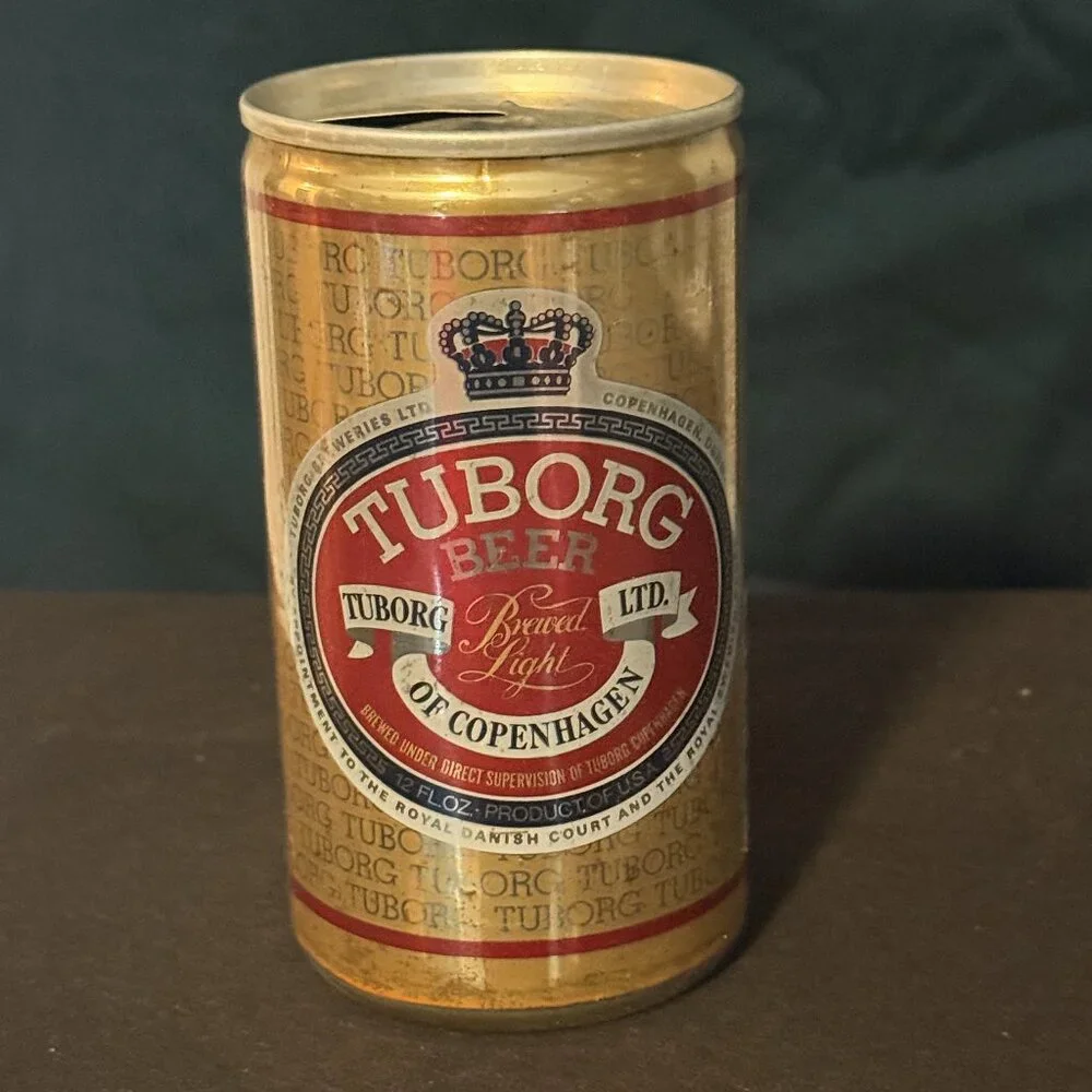 Tuborg vintage beer can